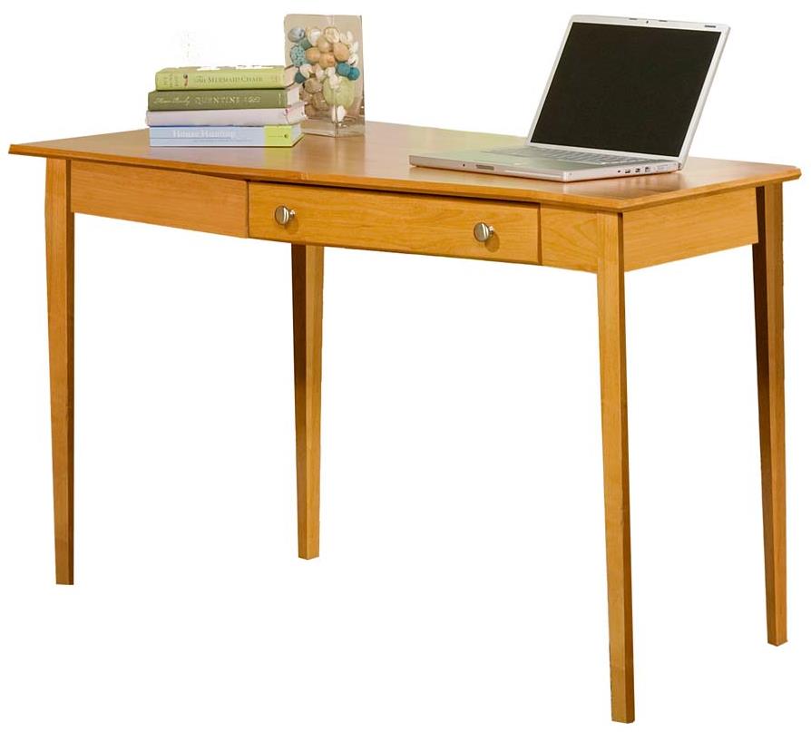 Archbold Furniture Modular Home Office Left Wedge Desk with 1 Drawer